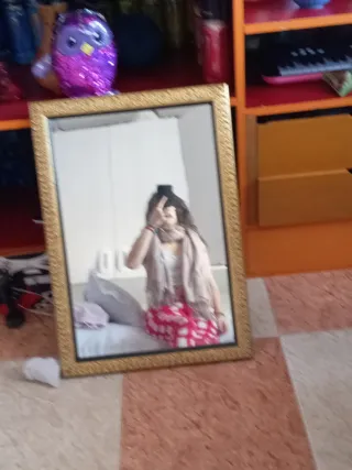 Bufanda beige - marrón