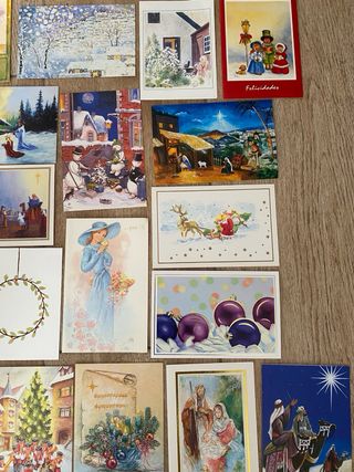 39 Postales Navideñas Variadas