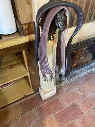 Cabezal de caballo con 2 bocados