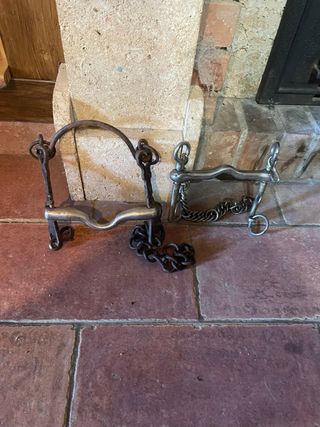 Cabezal de caballo con 2 bocados