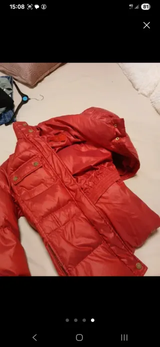 Plumas Carolina Herrera Talla M/L Roja