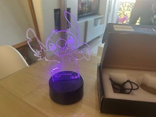 Lámpara LED 3D Stitch 16 colores