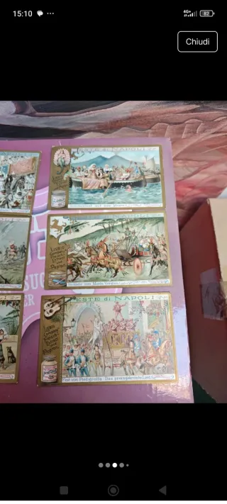 Album Liebig Feste di Napoli