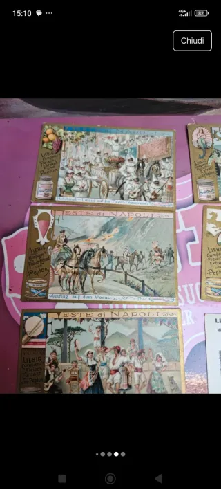 Album Liebig Feste di Napoli