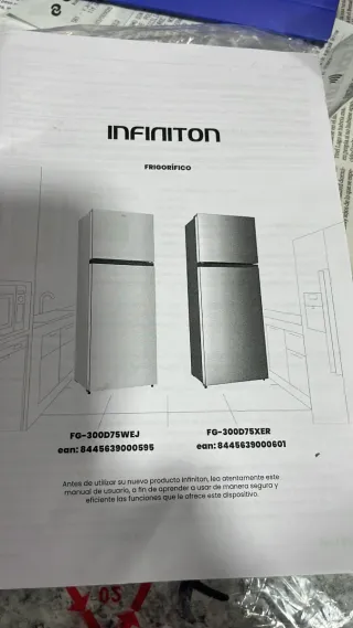 Nevera Infiniton Blanca