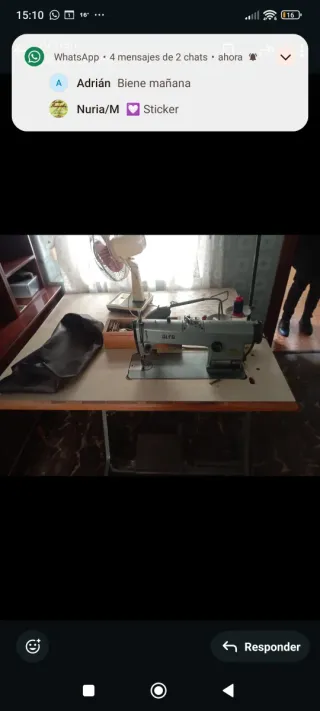 Máquina de coser Alfa
