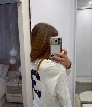 Camiseta Ralph Lauren manga larga blanca