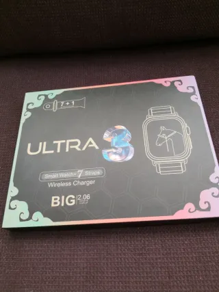 Smartwatch Ultra 3 con Correas Intercambiables