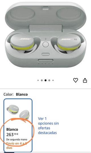 Auriculares Bose Sport Bluetooth Negro