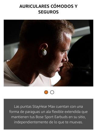 Auriculares Bose Sport Bluetooth Negro