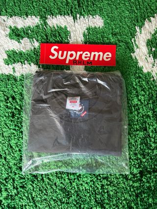 Camiseta Supreme MLB Sox Negra Talla XL