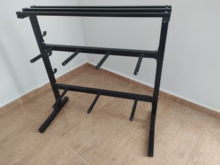 Soporte para pesas, discos y mancuernas