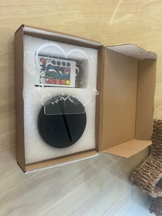 Lámpara LED 3D Stitch Corazón