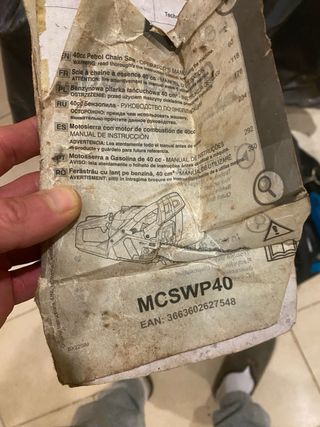 Motosierra Mac Allister