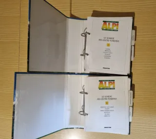 Lotto Videocassette VHS Conoscere le Alpi