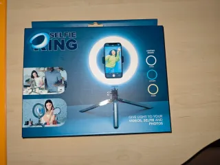 Selfie Ring Light Cellularline foto video