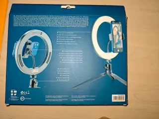 Selfie Ring Light Cellularline foto video