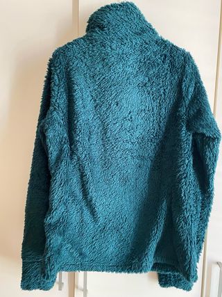 Forro polar verde talla M