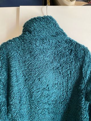 Forro polar verde talla M