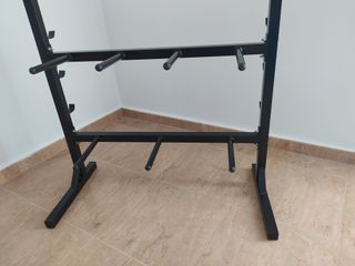 Soporte pesas, discos, mancuernas