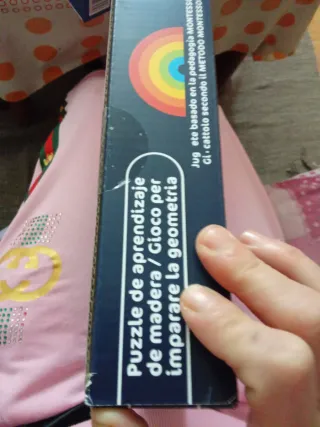 Puzzle madera aprendizaje geometría Playtive 3+