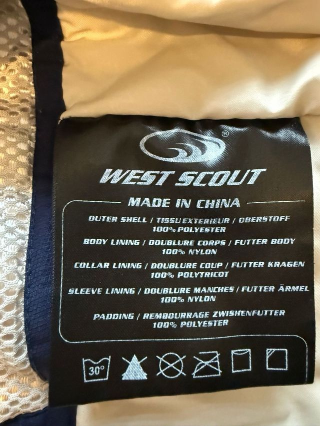 Conjunto esquí niño WEST SCOUT