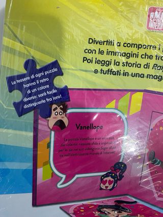 Ralph Spacca Internet. Libro puzzle.(3x2 sui libri