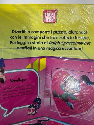 Ralph Spacca Internet. Libro puzzle.(3x2 sui libri