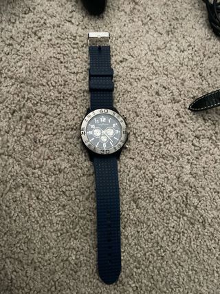 Reloj Neptune Cronógrafo Azul y Plateado