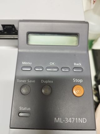 Impresora Samsung ML-3471ND Gris/Blanca