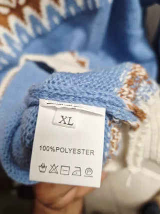 Maglione vintage Fair Isle donna