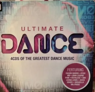 CD Ultimate Dance - 4 CDs