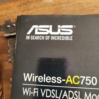 ASUS Wireless-AC750 DSL-AC750 Modem Router