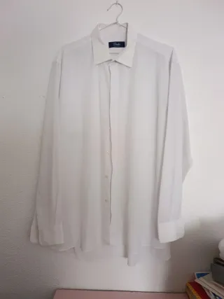 Camisa de vestir Sladio blanca