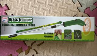 Cortacésped Eléctrico Inalámbrico y Bordeadora