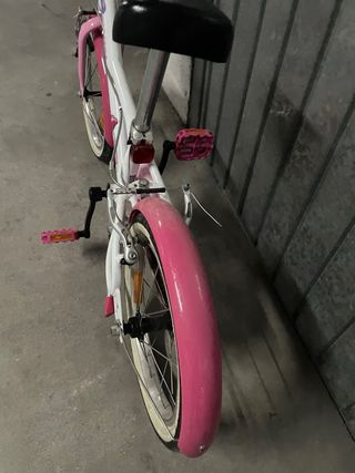 Bicicleta infantil Btwin 16 rosa