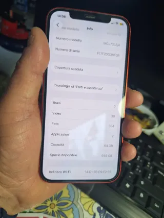 iPhone 12 64GB Rosso