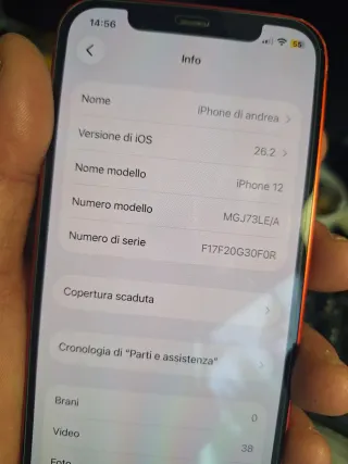 iPhone 12 64GB Rosso