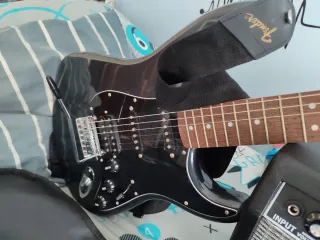 Guitarra Eléctrica Fender Stratocaster Negra