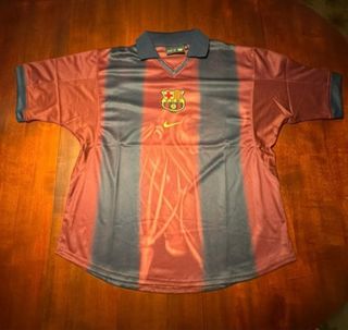 Camiseta Barça Retro 2001 x Travis Scott Talla S