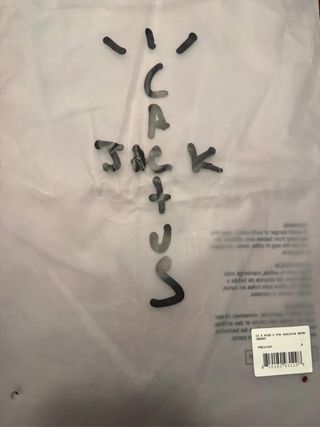 Camiseta Barça Retro 2001 x Travis Scott Talla S