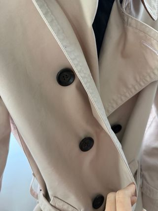 Gabardina Coach Beige