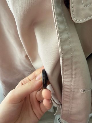 Gabardina Coach Beige