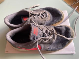 Zapatillas running Nike Flex Contact gris y rosa