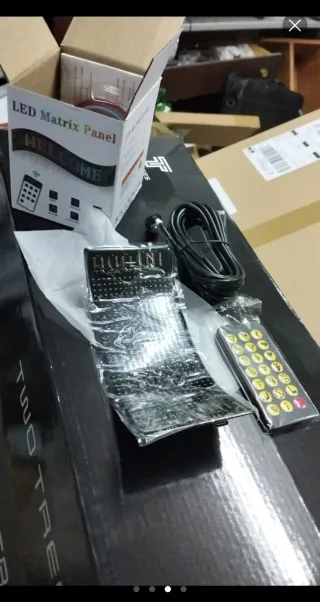 Panel LED Matrix con Mando