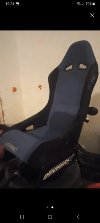 Silla Rally Gaming Playseats Azul