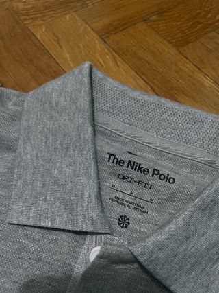 Polo FC Barcelona Nike Gris