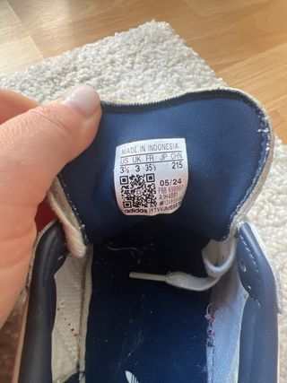 Zapatillas Adidas Samba Originales Blancas Rojas