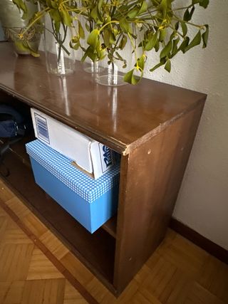 Mueble de madera almacenamiento
