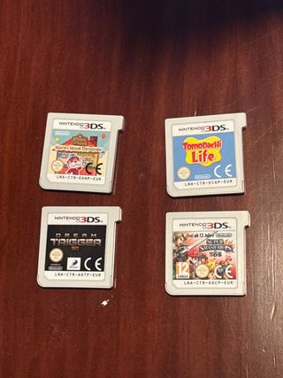 Pack 4 Juegos Nintendo 3DS: Animal Crossing, Tomod